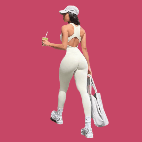 Sexy Sleeveless Zipper Jumpsuit