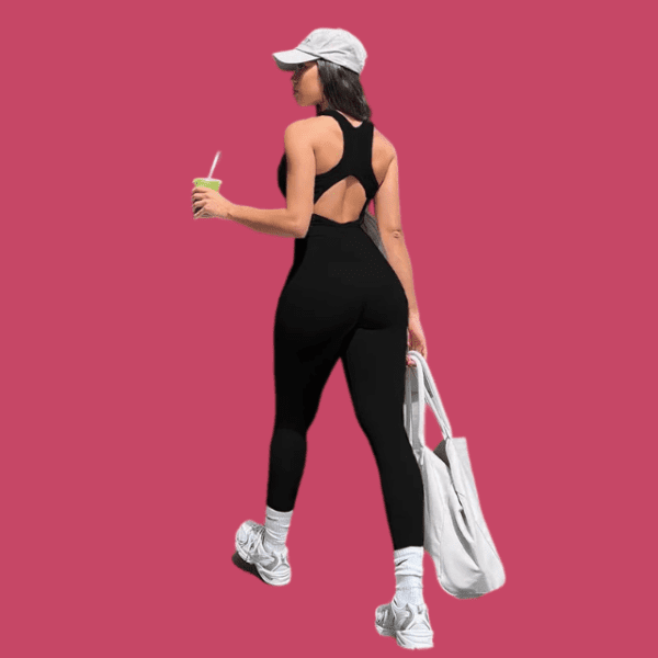 Sexy Sleeveless Zipper Jumpsuit