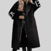 Elegant British Style Long Hooded Coat